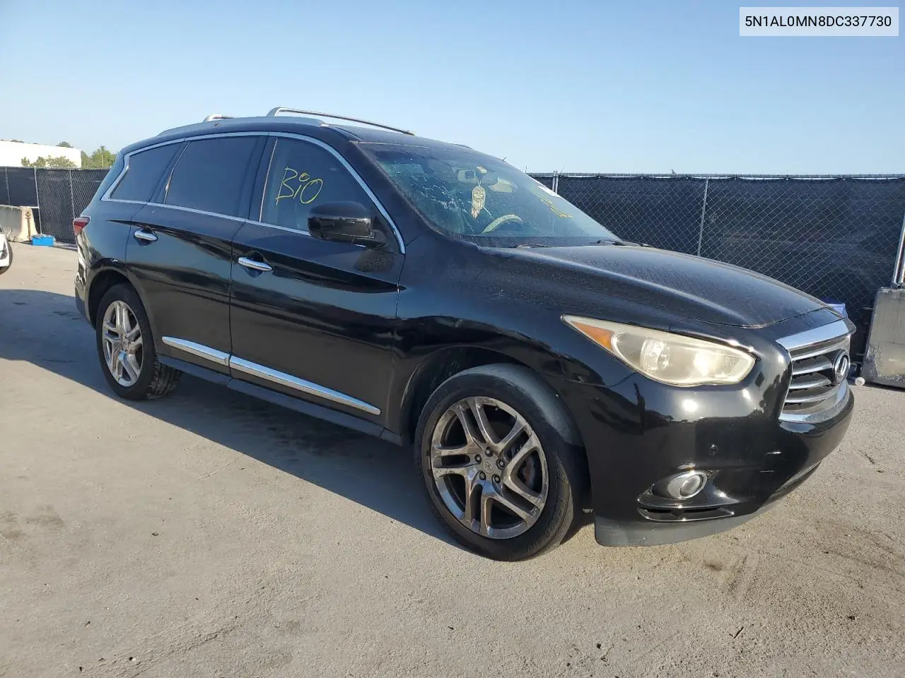 2013 Infiniti Jx35 VIN: 5N1AL0MN8DC337730 Lot: 52768785