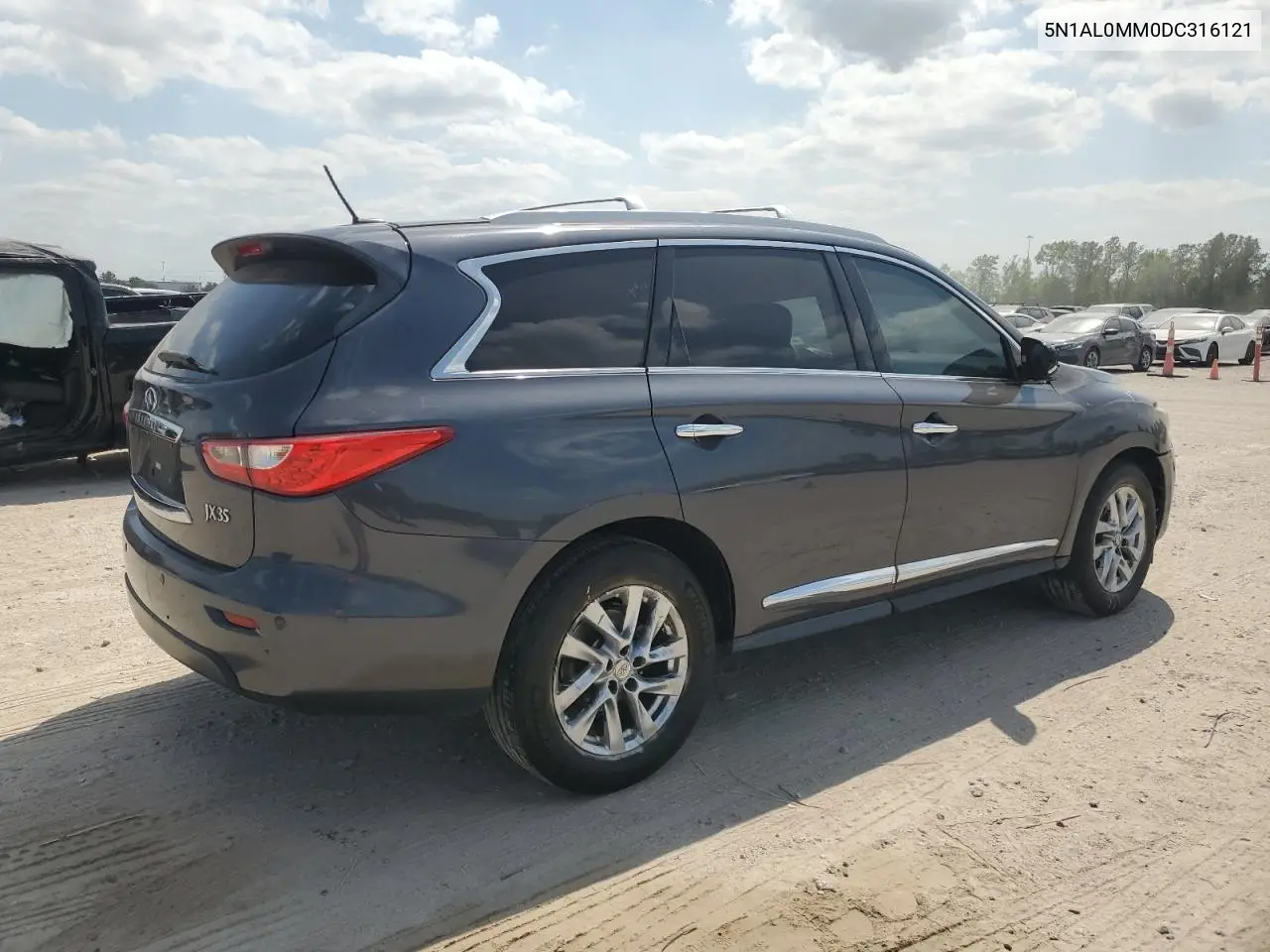 2013 Infiniti Jx35 VIN: 5N1AL0MM0DC316121 Lot: 53487775