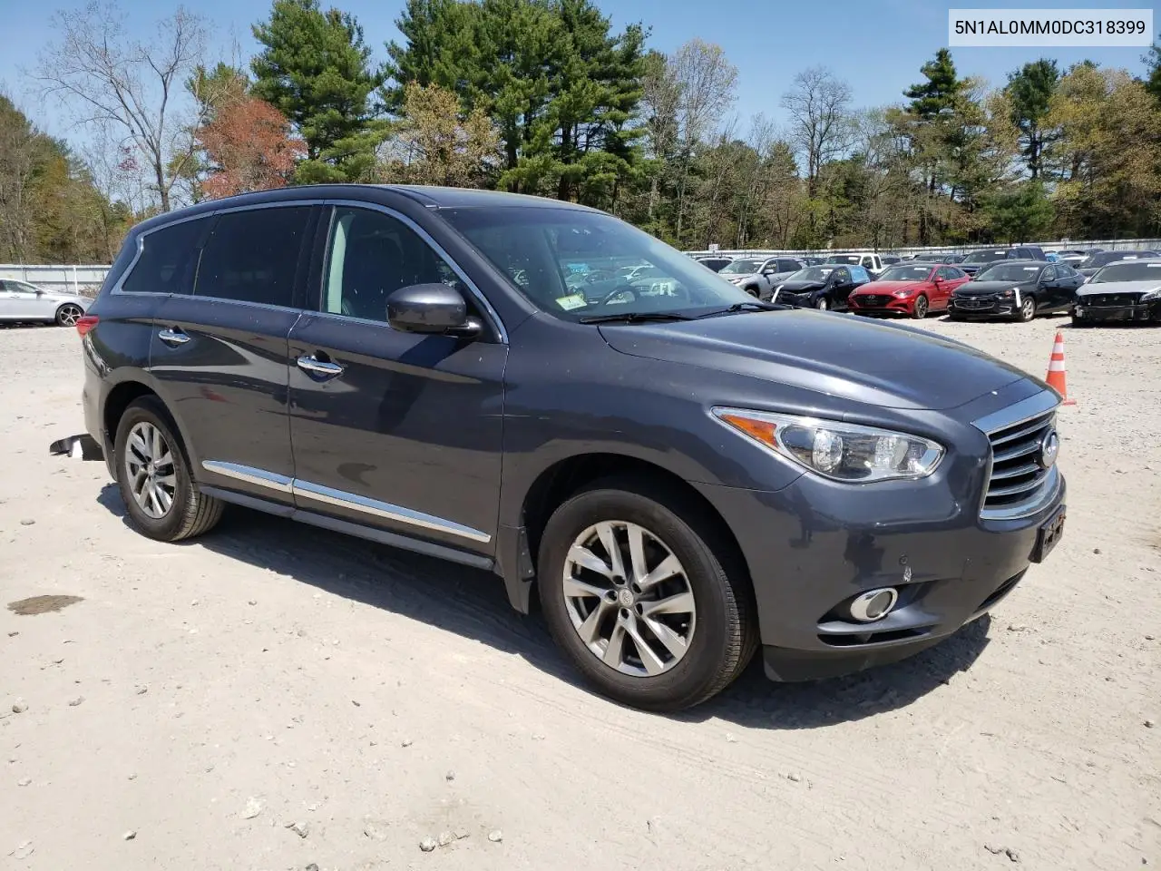 2013 Infiniti Jx35 VIN: 5N1AL0MM0DC318399 Lot: 53798305