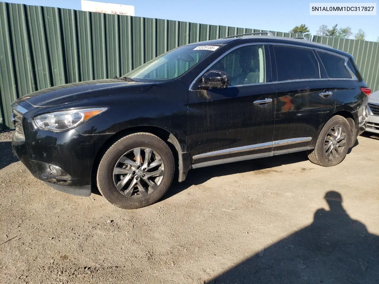 2013 Infiniti Jx35 VIN: 5N1AL0MM1DC317827 Lot: 54539185