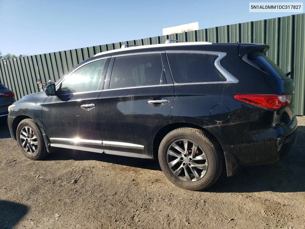 2013 Infiniti Jx35 VIN: 5N1AL0MM1DC317827 Lot: 54539185