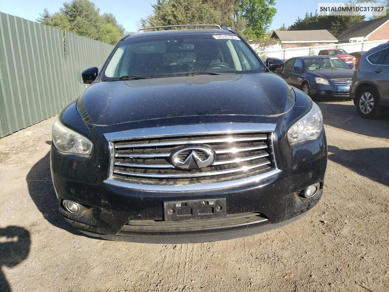 2013 Infiniti Jx35 VIN: 5N1AL0MM1DC317827 Lot: 54539185