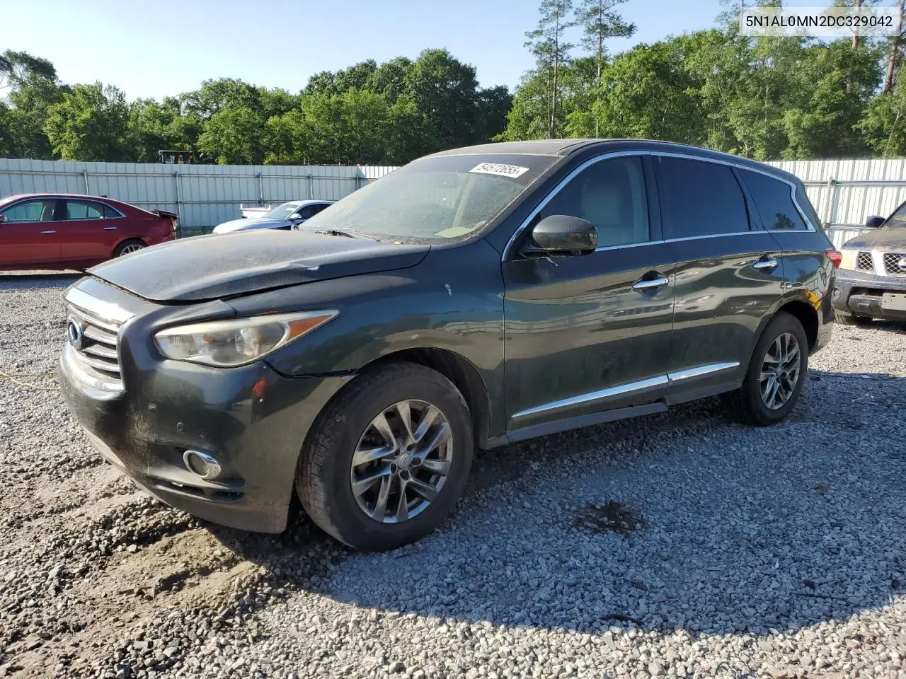 2013 Infiniti Jx35 VIN: 5N1AL0MN2DC329042 Lot: 54572655