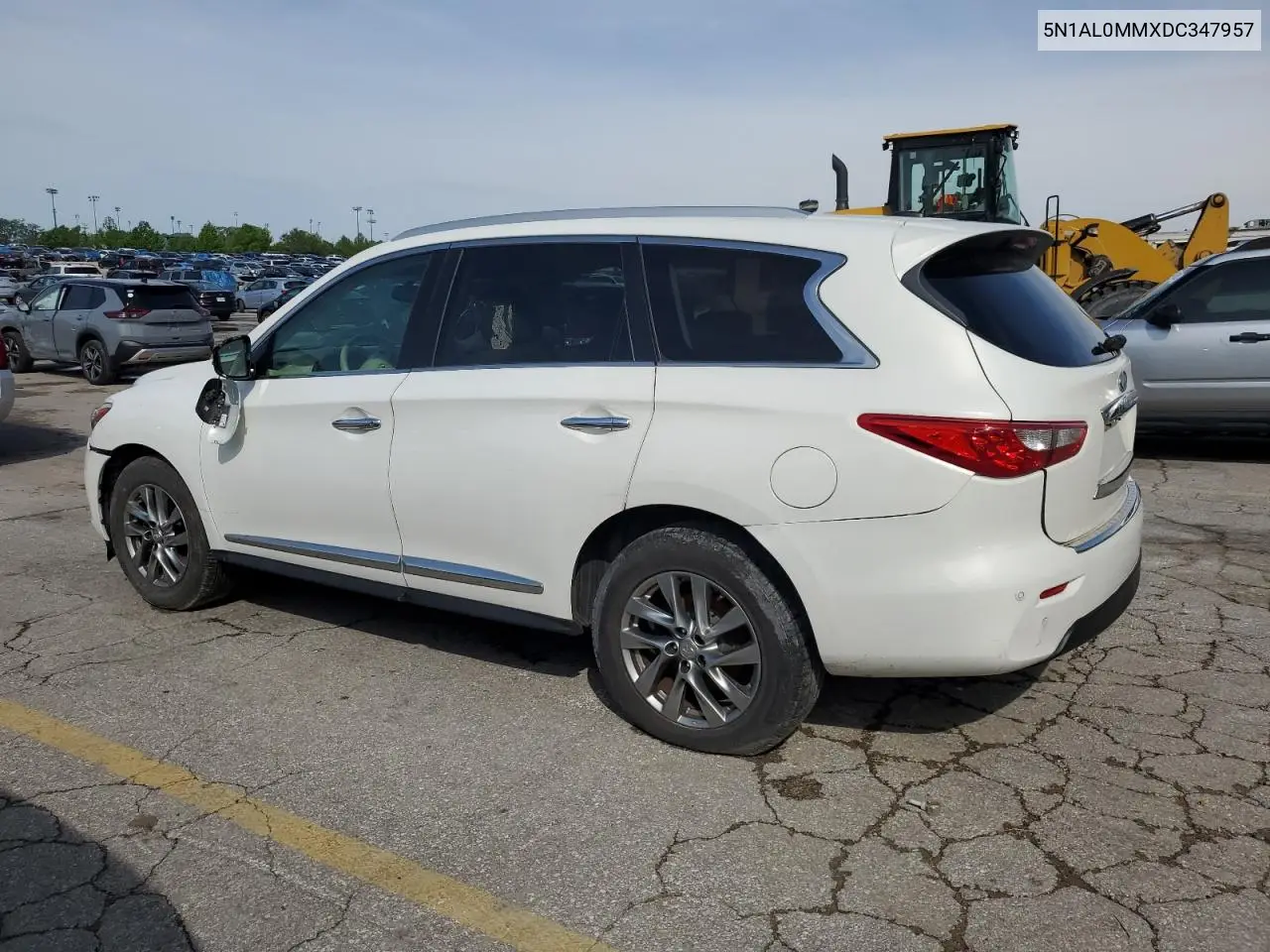 2013 Infiniti Jx35 VIN: 5N1AL0MMXDC347957 Lot: 54948055