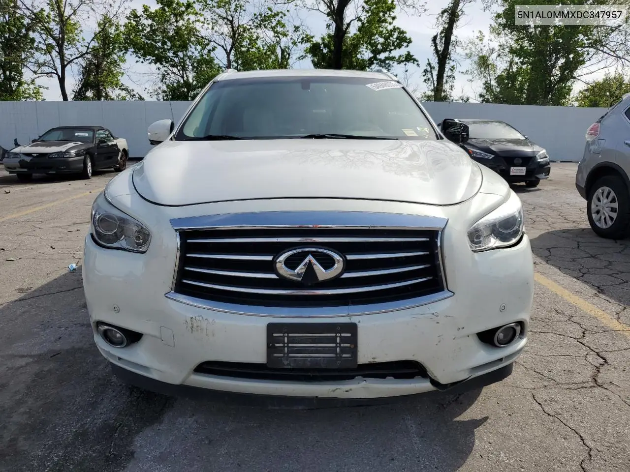 2013 Infiniti Jx35 VIN: 5N1AL0MMXDC347957 Lot: 54948055