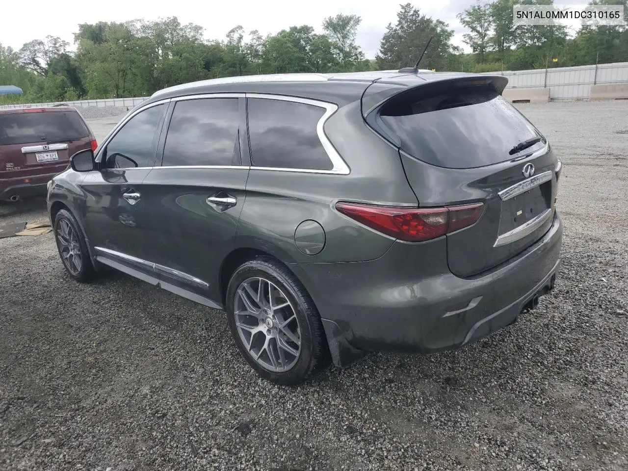 2013 Infiniti Jx35 VIN: 5N1AL0MM1DC310165 Lot: 55110025