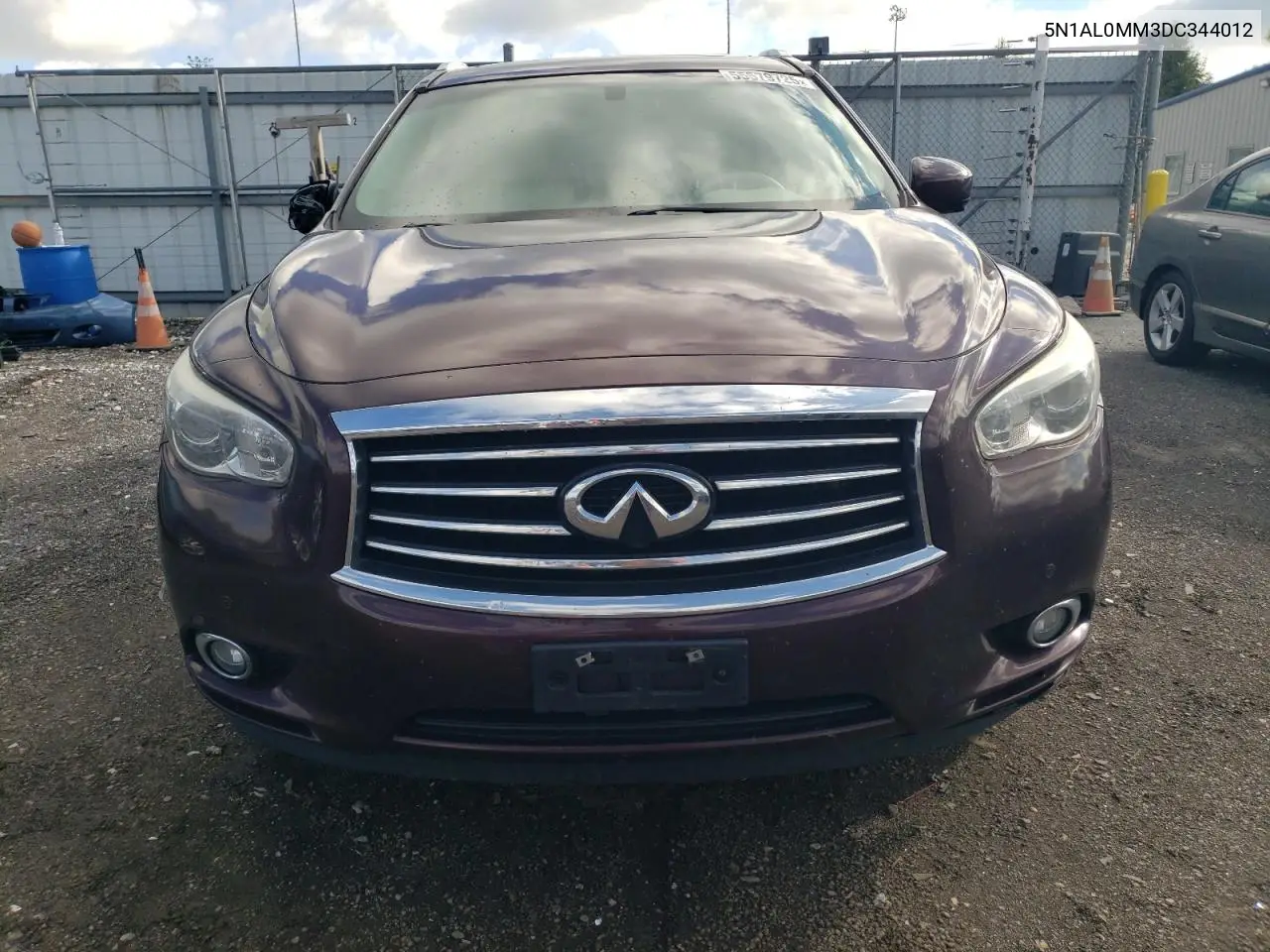 2013 Infiniti Jx35 VIN: 5N1AL0MM3DC344012 Lot: 55579725
