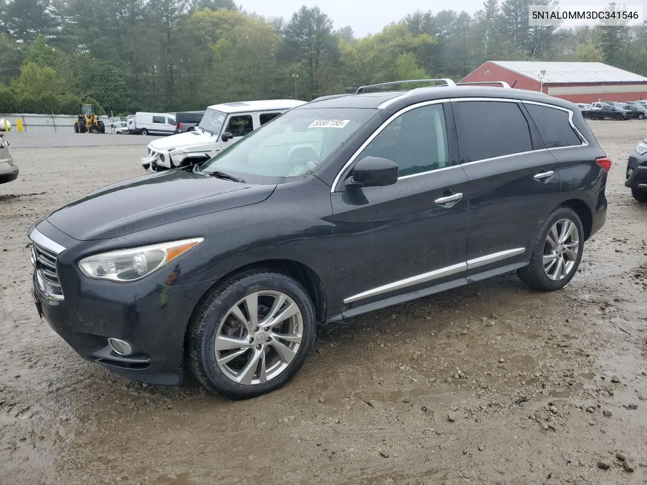 2013 Infiniti Jx35 VIN: 5N1AL0MM3DC341546 Lot: 55587155