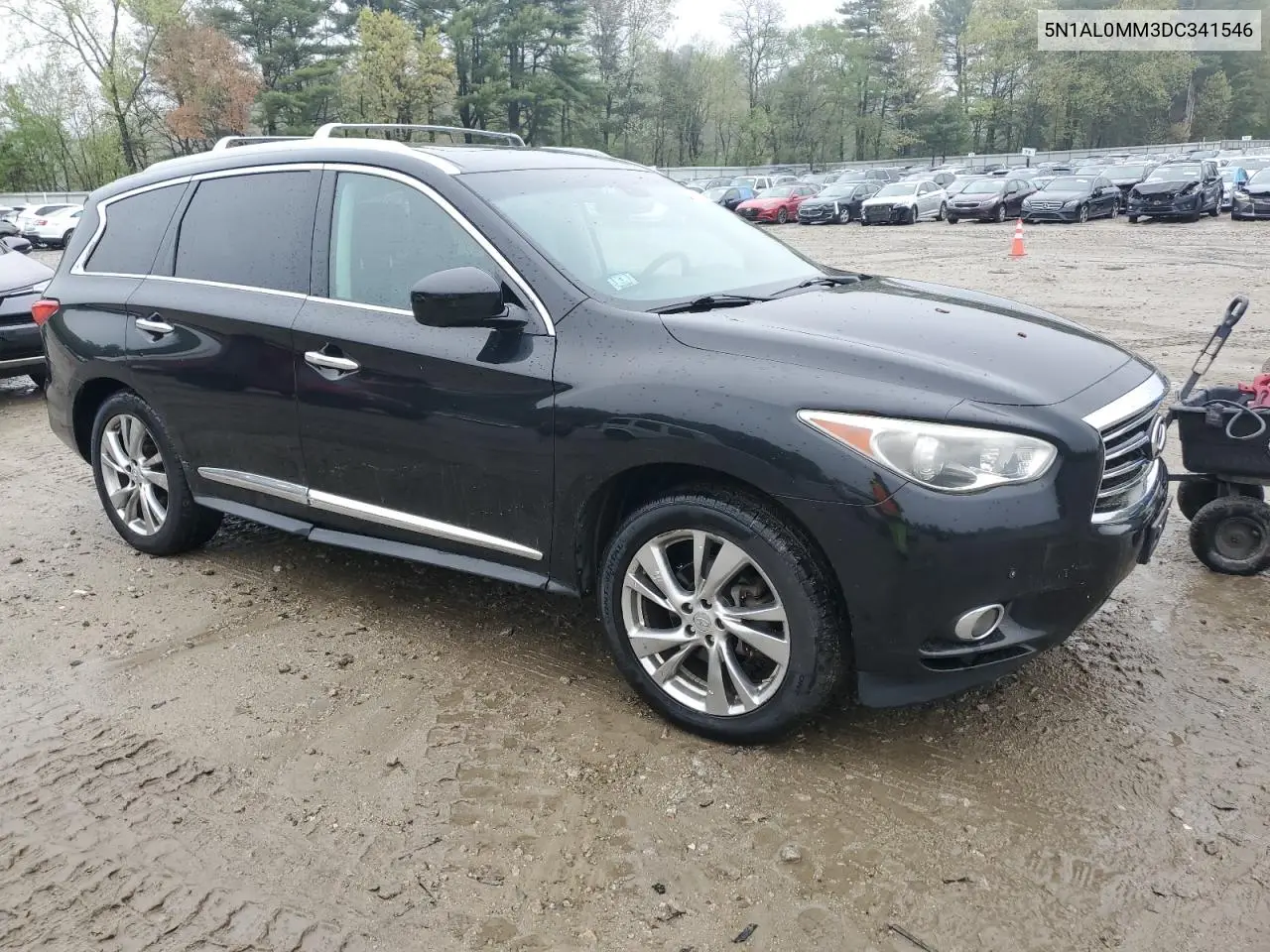 2013 Infiniti Jx35 VIN: 5N1AL0MM3DC341546 Lot: 55587155