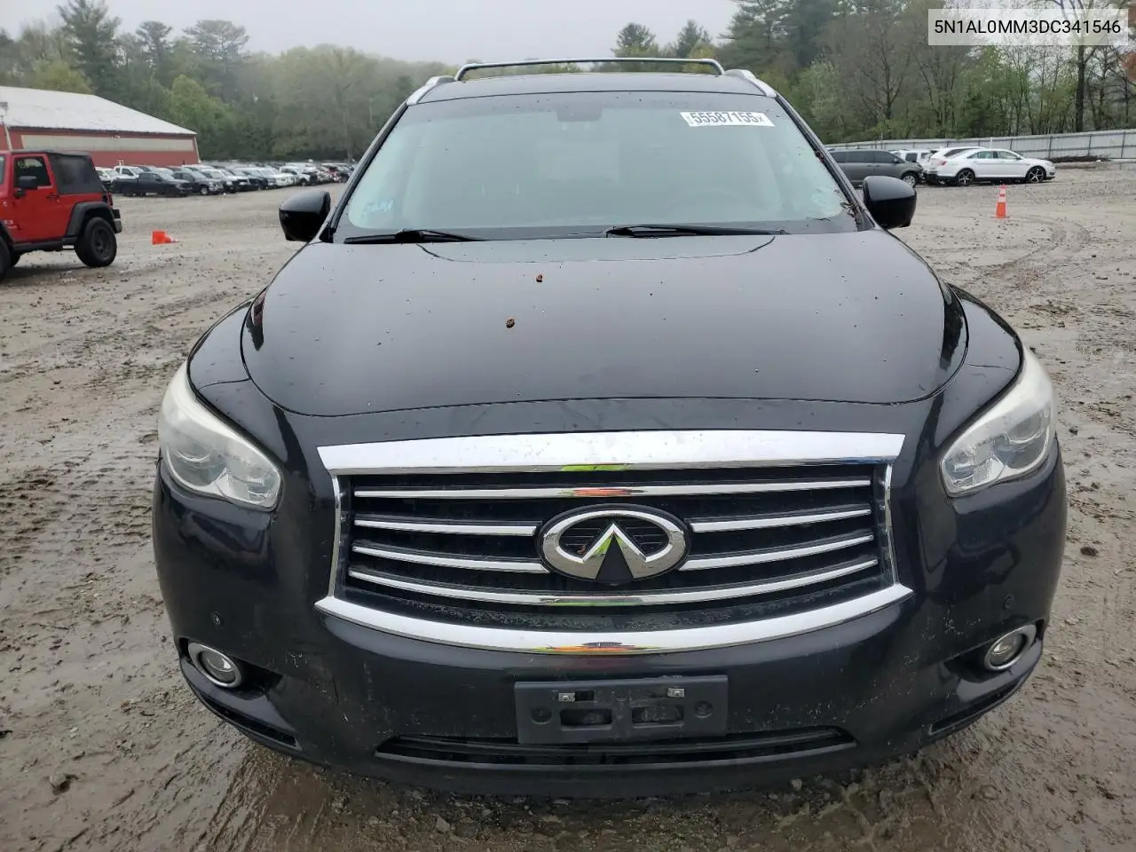 2013 Infiniti Jx35 VIN: 5N1AL0MM3DC341546 Lot: 55587155