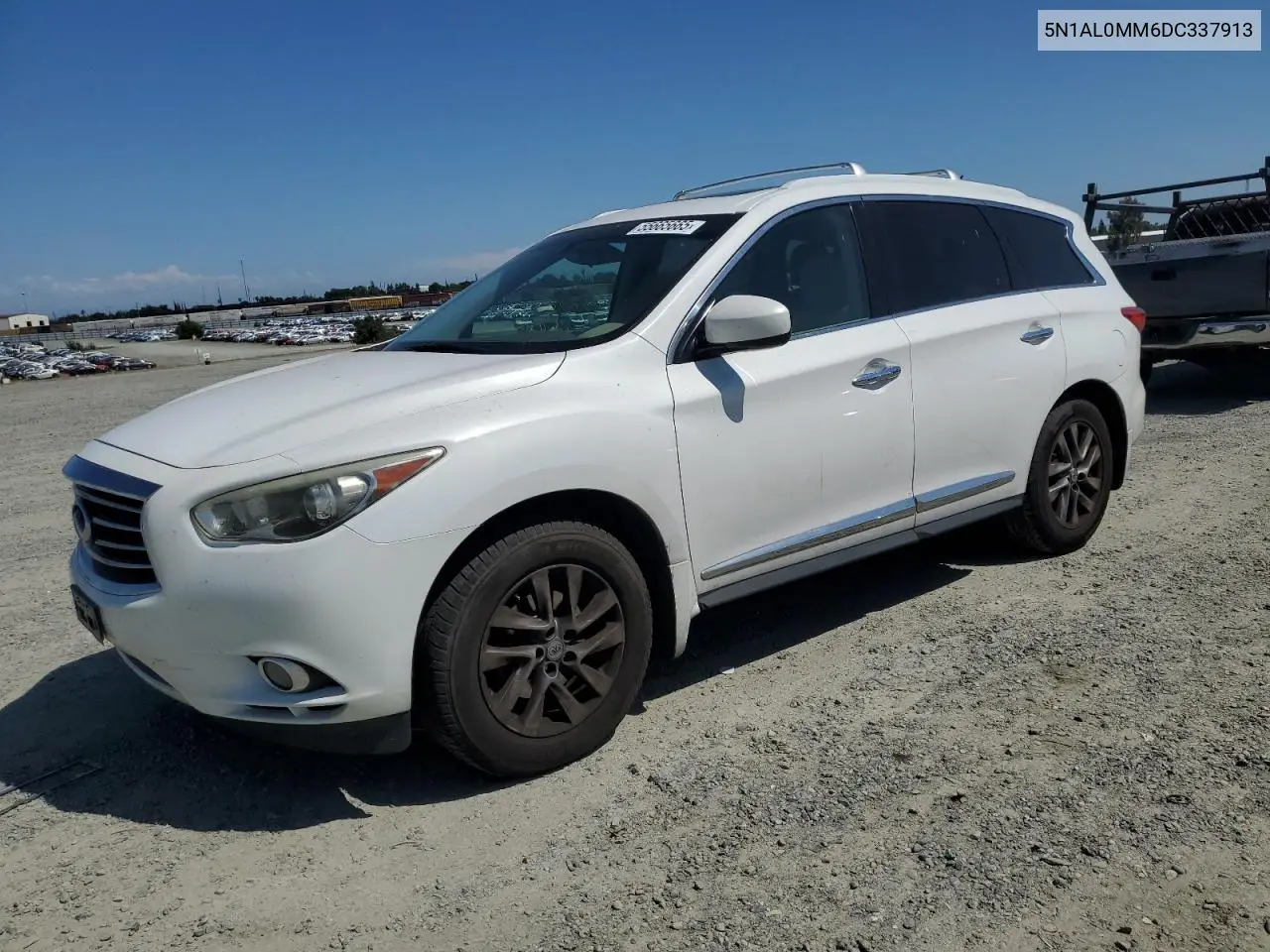 2013 Infiniti Jx35 VIN: 5N1AL0MM6DC337913 Lot: 55665665