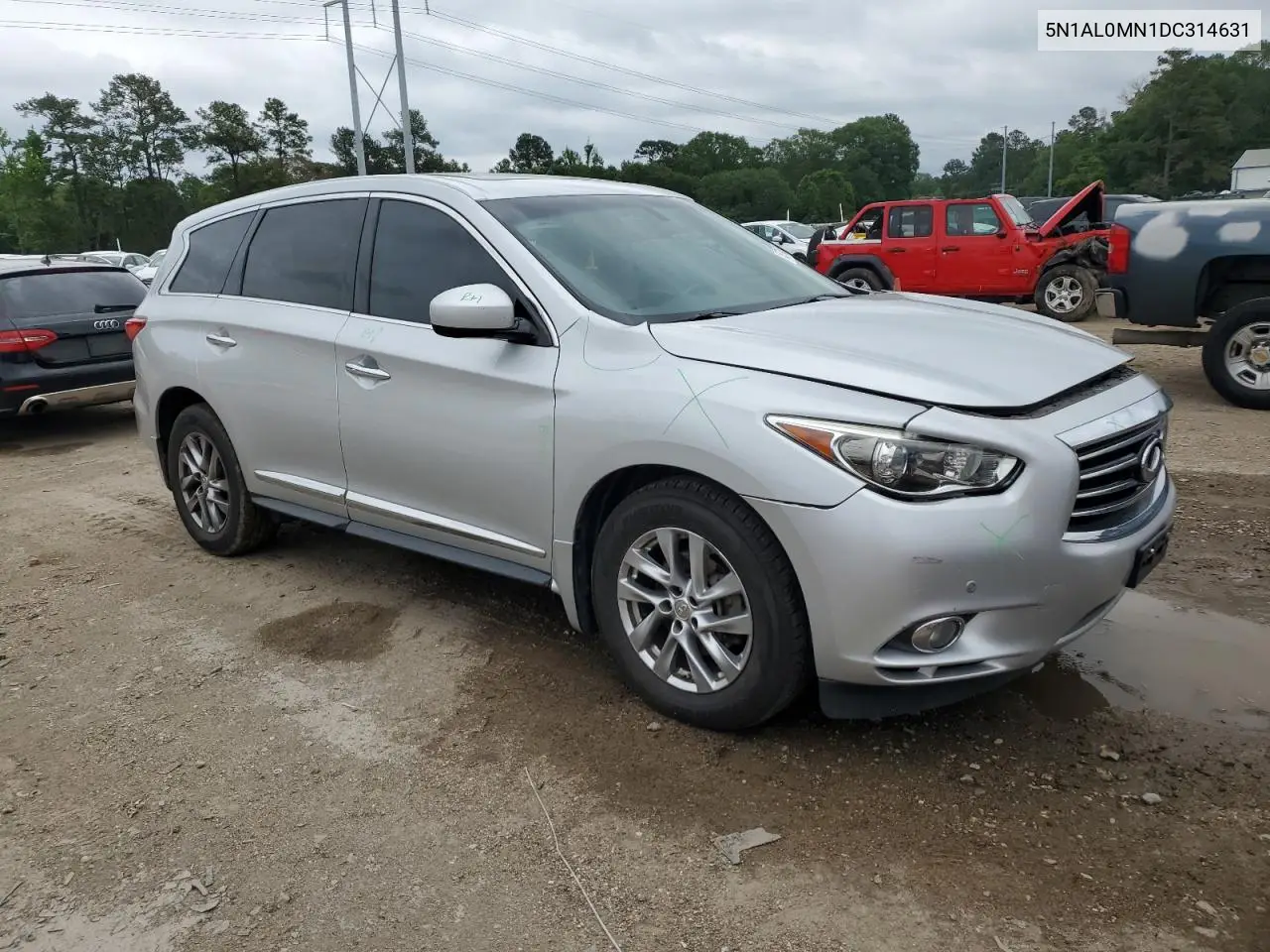 2013 Infiniti Jx35 VIN: 5N1AL0MN1DC314631 Lot: 55793515