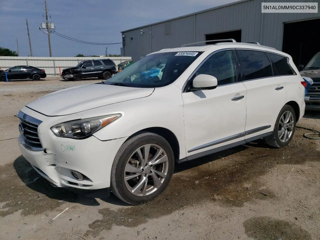 2013 Infiniti Jx35 VIN: 5N1AL0MM9DC337940 Lot: 55821665