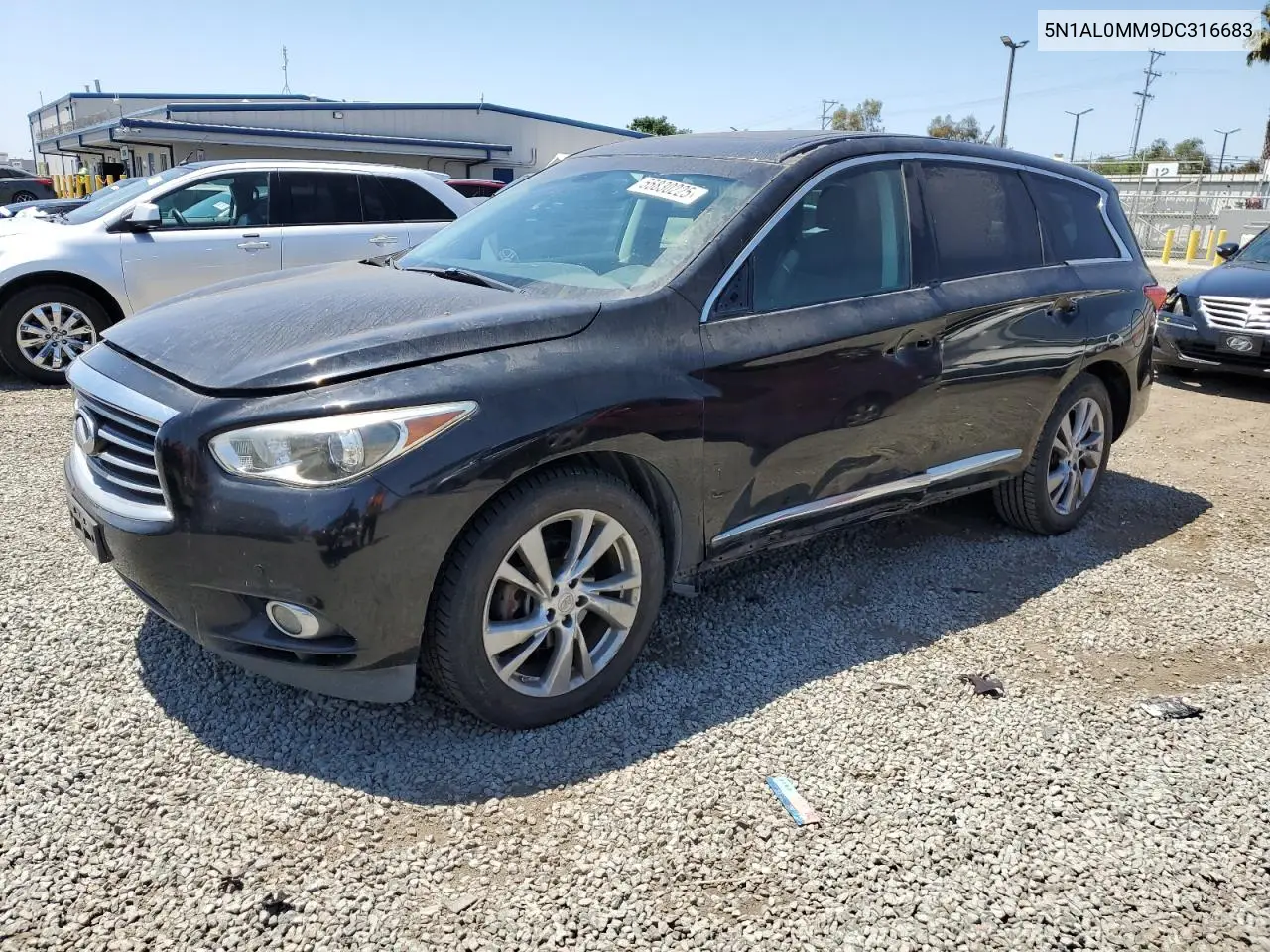 2013 Infiniti Jx35 VIN: 5N1AL0MM9DC316683 Lot: 55830225