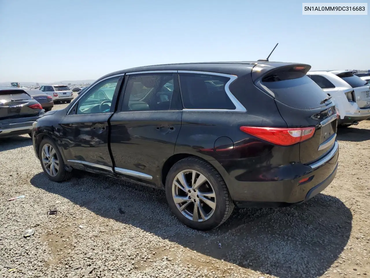 2013 Infiniti Jx35 VIN: 5N1AL0MM9DC316683 Lot: 55830225