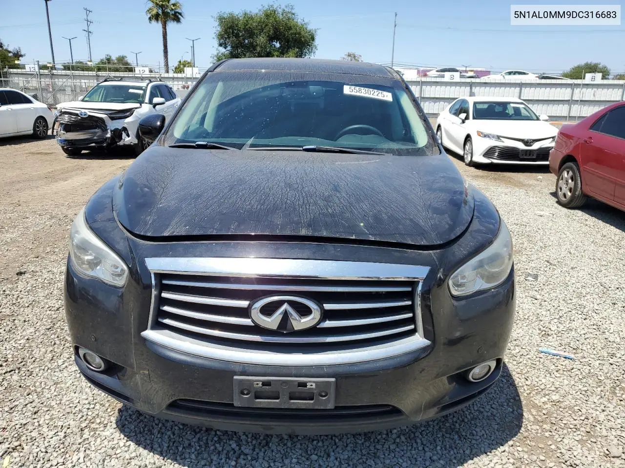 2013 Infiniti Jx35 VIN: 5N1AL0MM9DC316683 Lot: 55830225