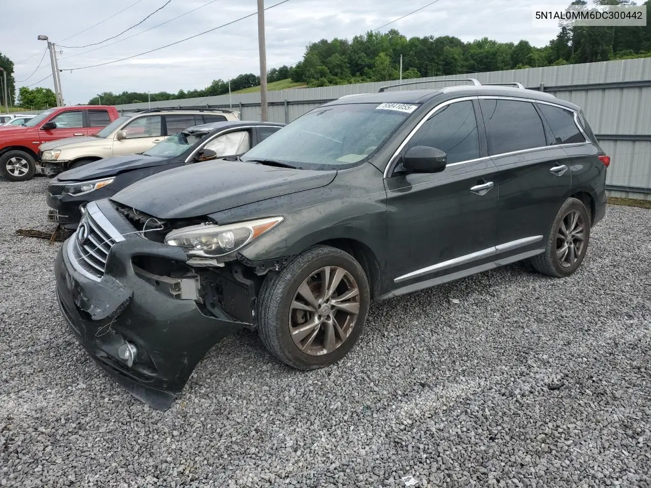 2013 Infiniti Jx35 VIN: 5N1AL0MM6DC300442 Lot: 55841055