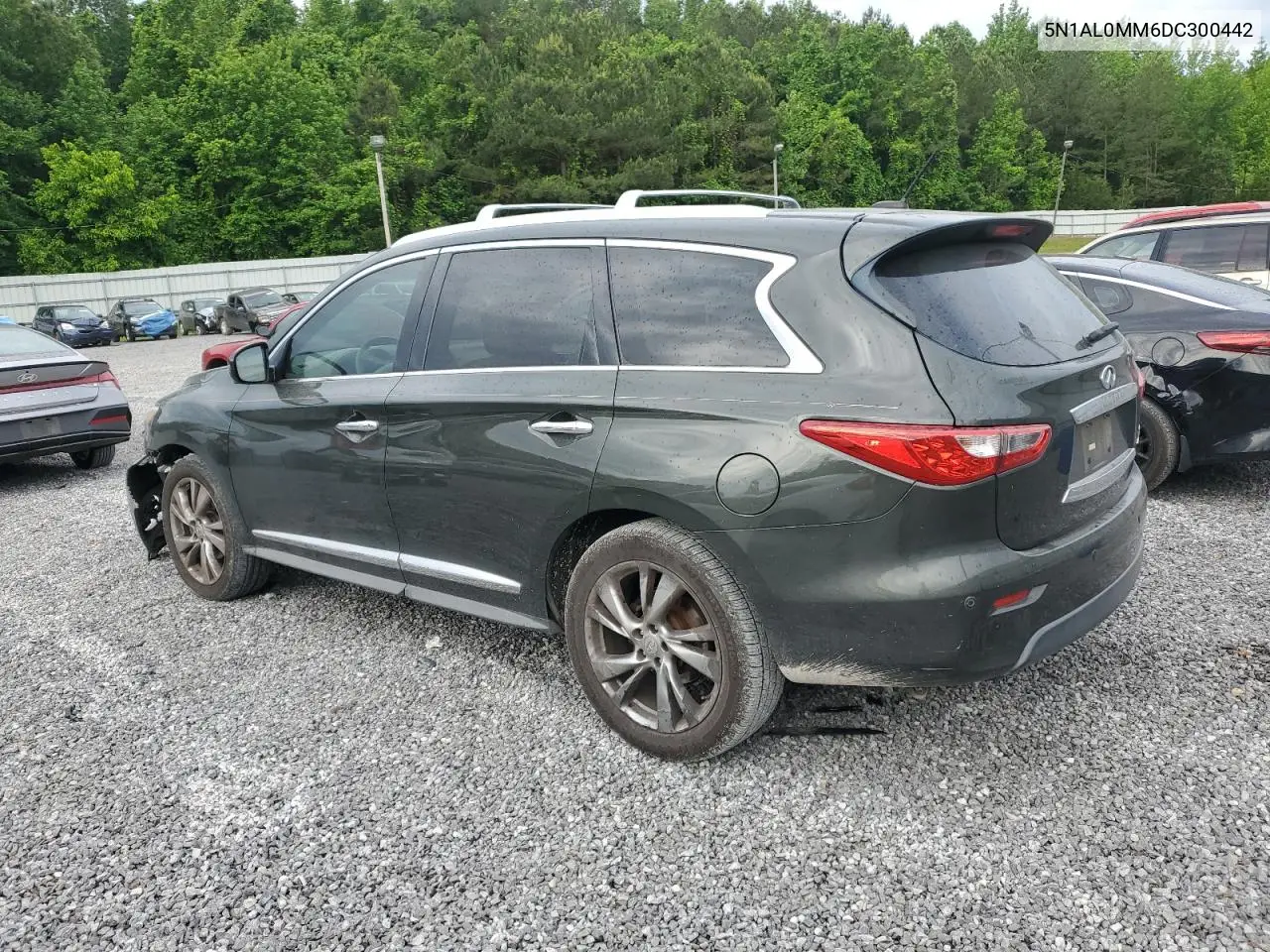 2013 Infiniti Jx35 VIN: 5N1AL0MM6DC300442 Lot: 55841055