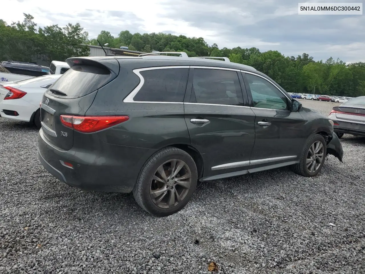 2013 Infiniti Jx35 VIN: 5N1AL0MM6DC300442 Lot: 55841055