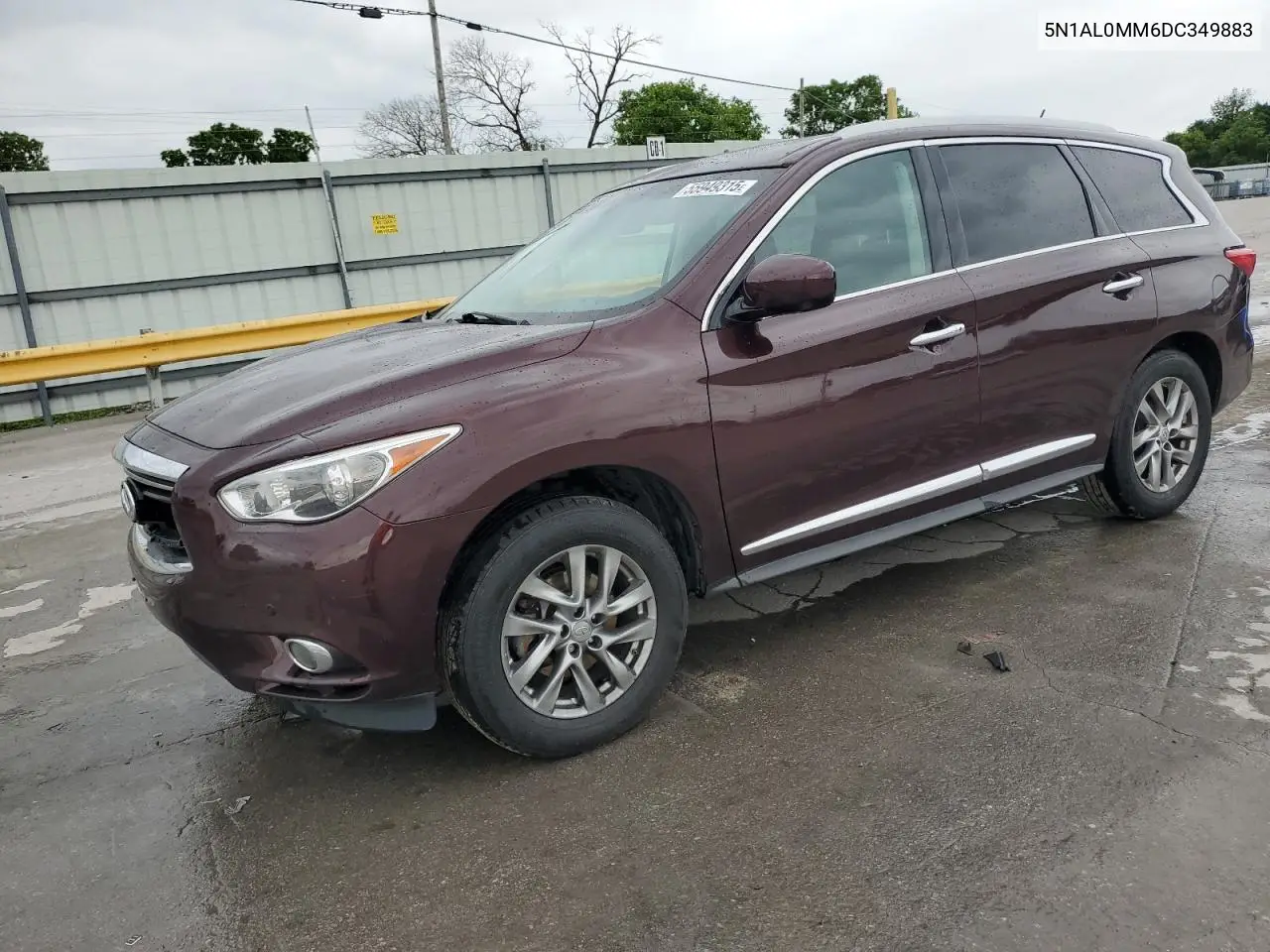 2013 Infiniti Jx35 VIN: 5N1AL0MM6DC349883 Lot: 55949315