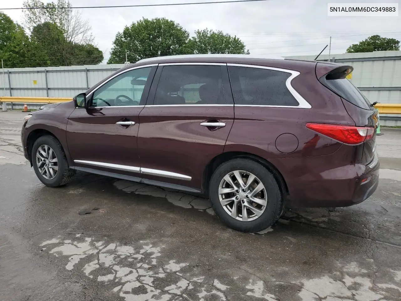 2013 Infiniti Jx35 VIN: 5N1AL0MM6DC349883 Lot: 55949315
