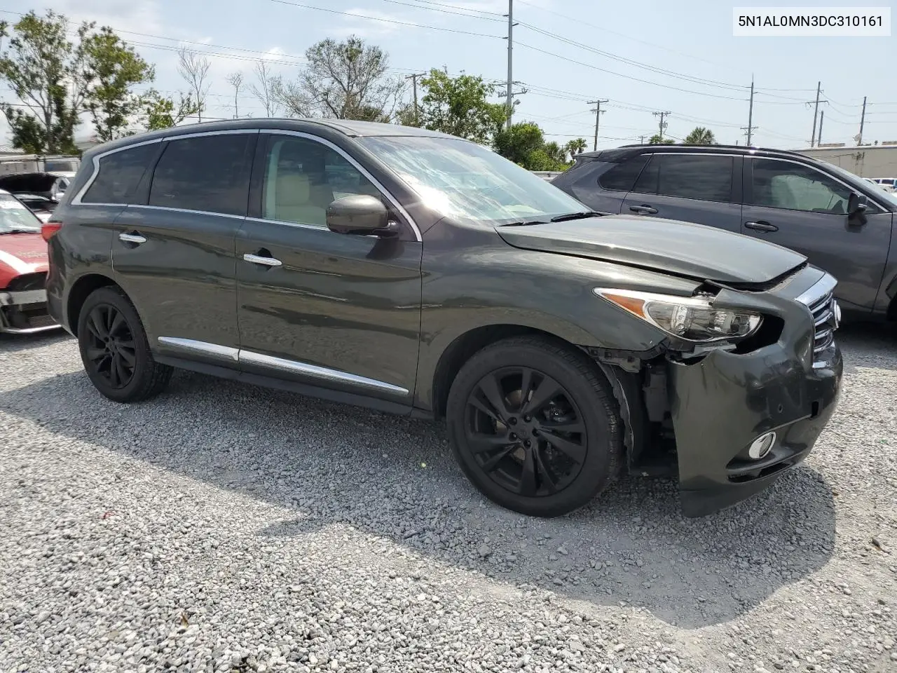 2013 Infiniti Jx35 VIN: 5N1AL0MN3DC310161 Lot: 56137685