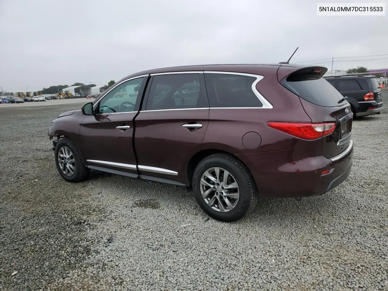 2013 Infiniti Jx35 VIN: 5N1AL0MM7DC315533 Lot: 56248185