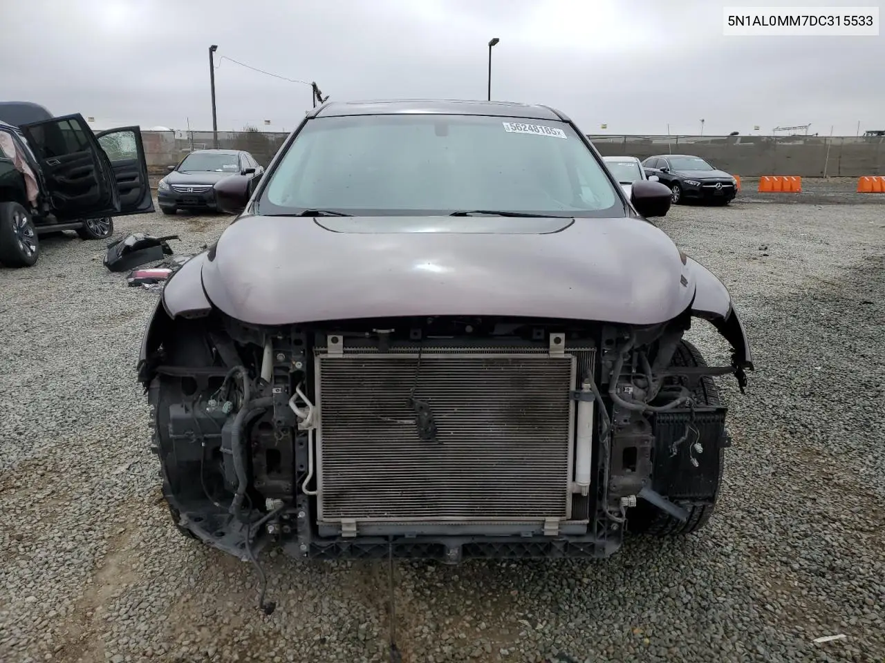 2013 Infiniti Jx35 VIN: 5N1AL0MM7DC315533 Lot: 56248185