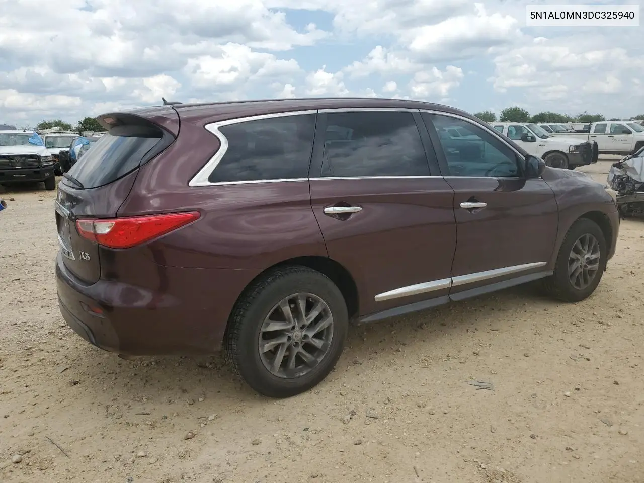 2013 Infiniti Jx35 VIN: 5N1AL0MN3DC325940 Lot: 56288155