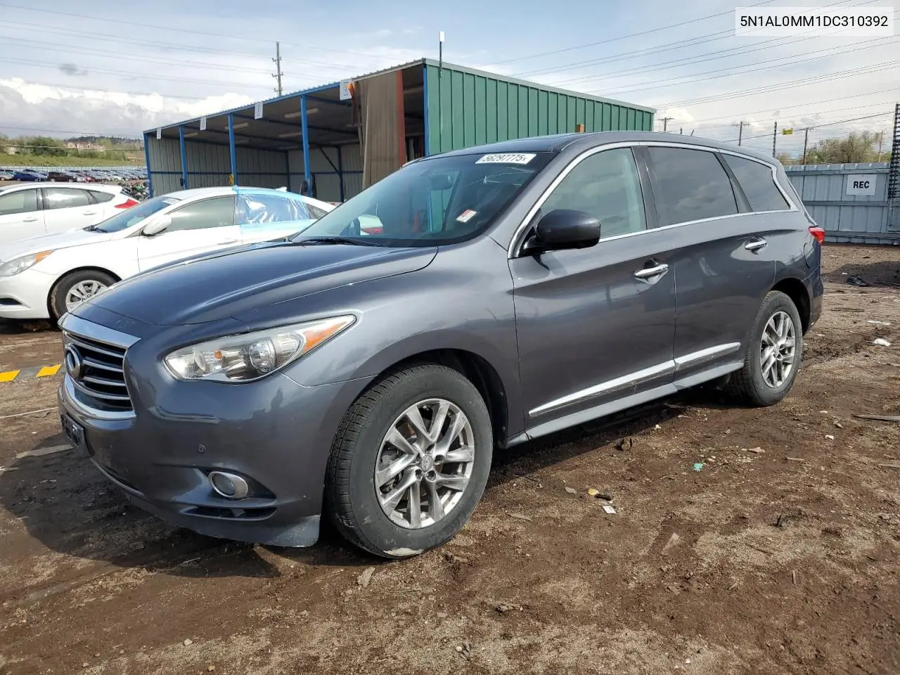 2013 Infiniti Jx35 VIN: 5N1AL0MM1DC310392 Lot: 56297775