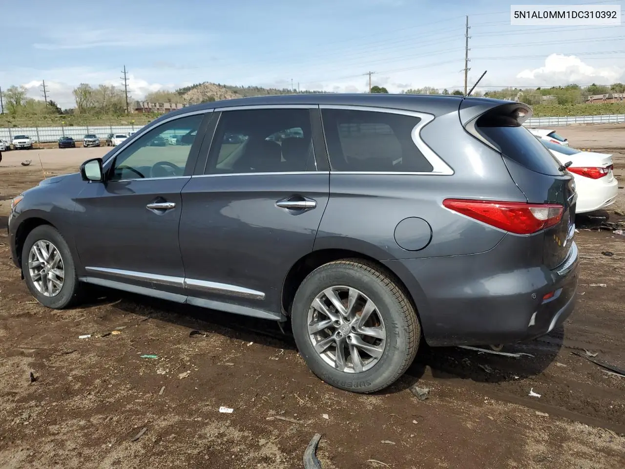 2013 Infiniti Jx35 VIN: 5N1AL0MM1DC310392 Lot: 56297775