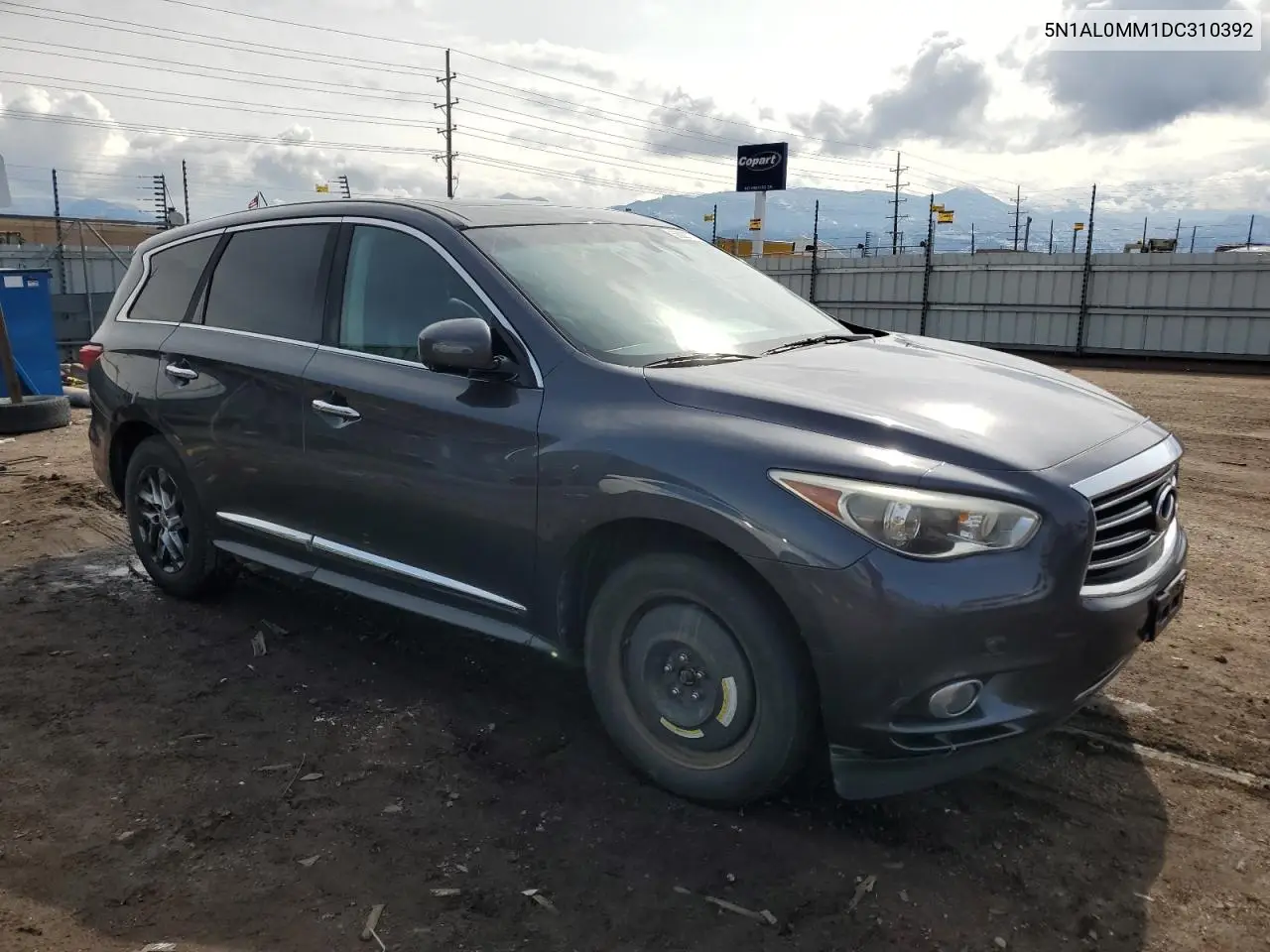 2013 Infiniti Jx35 VIN: 5N1AL0MM1DC310392 Lot: 56297775