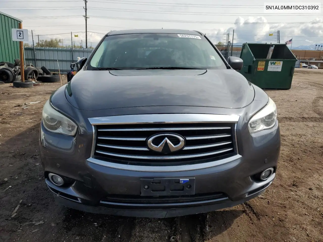 2013 Infiniti Jx35 VIN: 5N1AL0MM1DC310392 Lot: 56297775