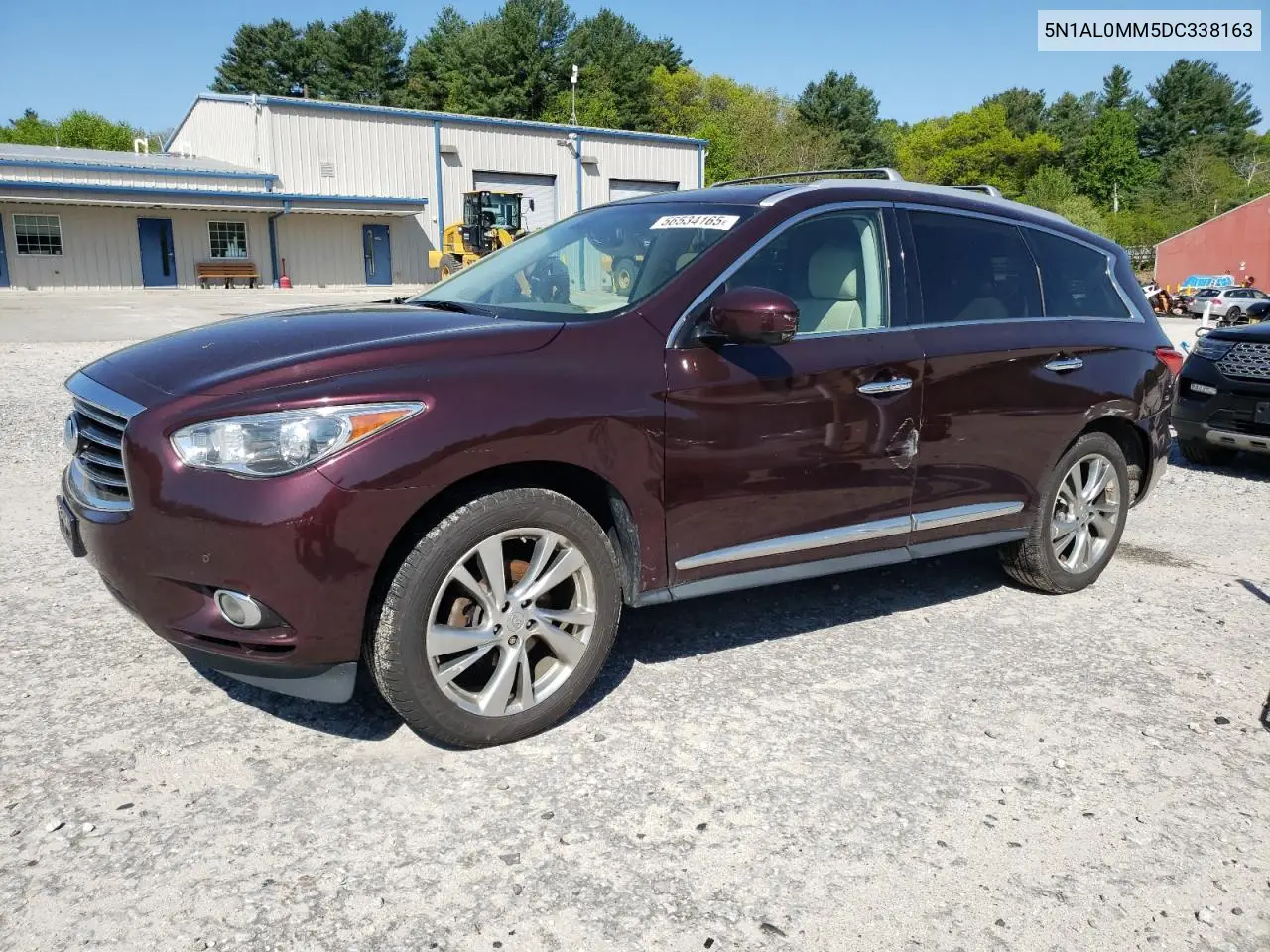 2013 Infiniti Jx35 VIN: 5N1AL0MM5DC338163 Lot: 56534165