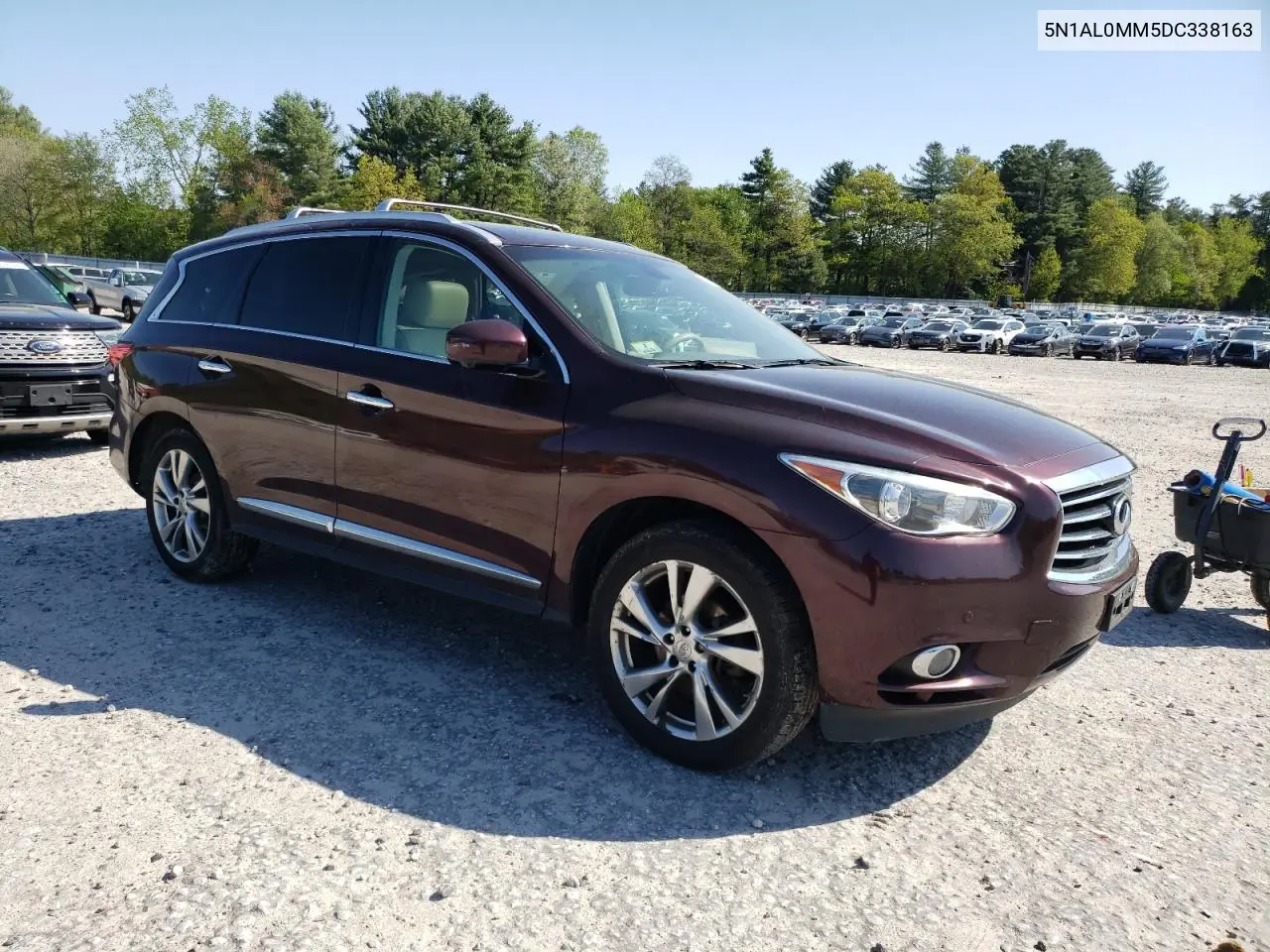2013 Infiniti Jx35 VIN: 5N1AL0MM5DC338163 Lot: 56534165