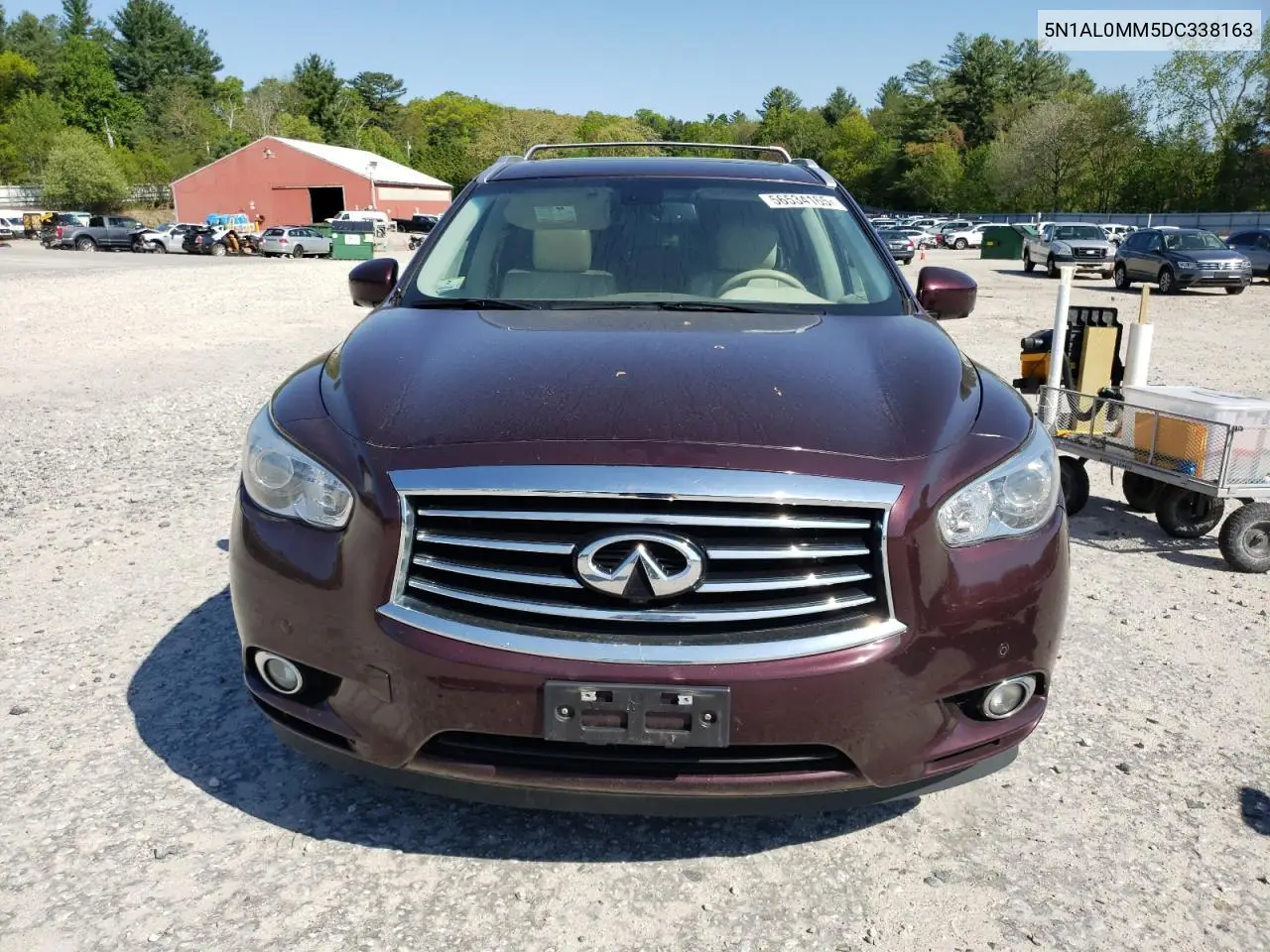 2013 Infiniti Jx35 VIN: 5N1AL0MM5DC338163 Lot: 56534165