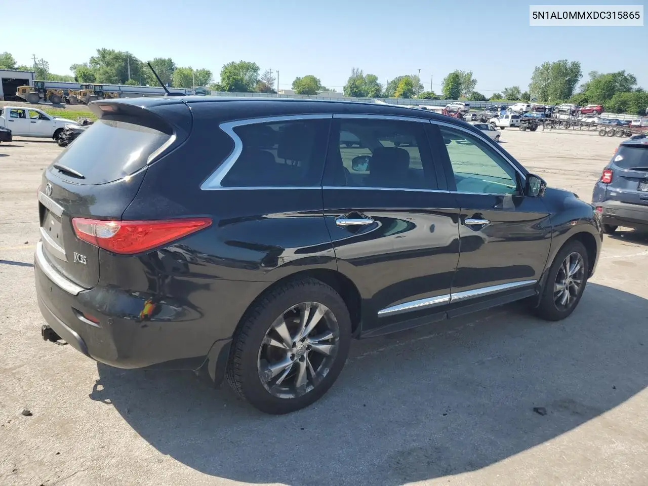 2013 Infiniti Jx35 VIN: 5N1AL0MMXDC315865 Lot: 56700405