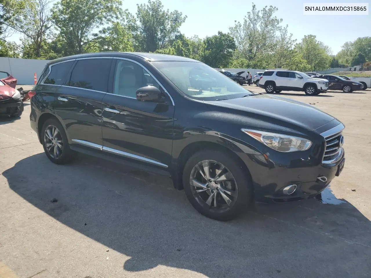 2013 Infiniti Jx35 VIN: 5N1AL0MMXDC315865 Lot: 56700405