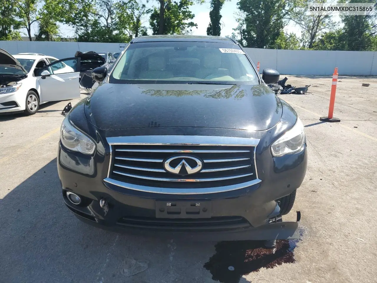 2013 Infiniti Jx35 VIN: 5N1AL0MMXDC315865 Lot: 56700405