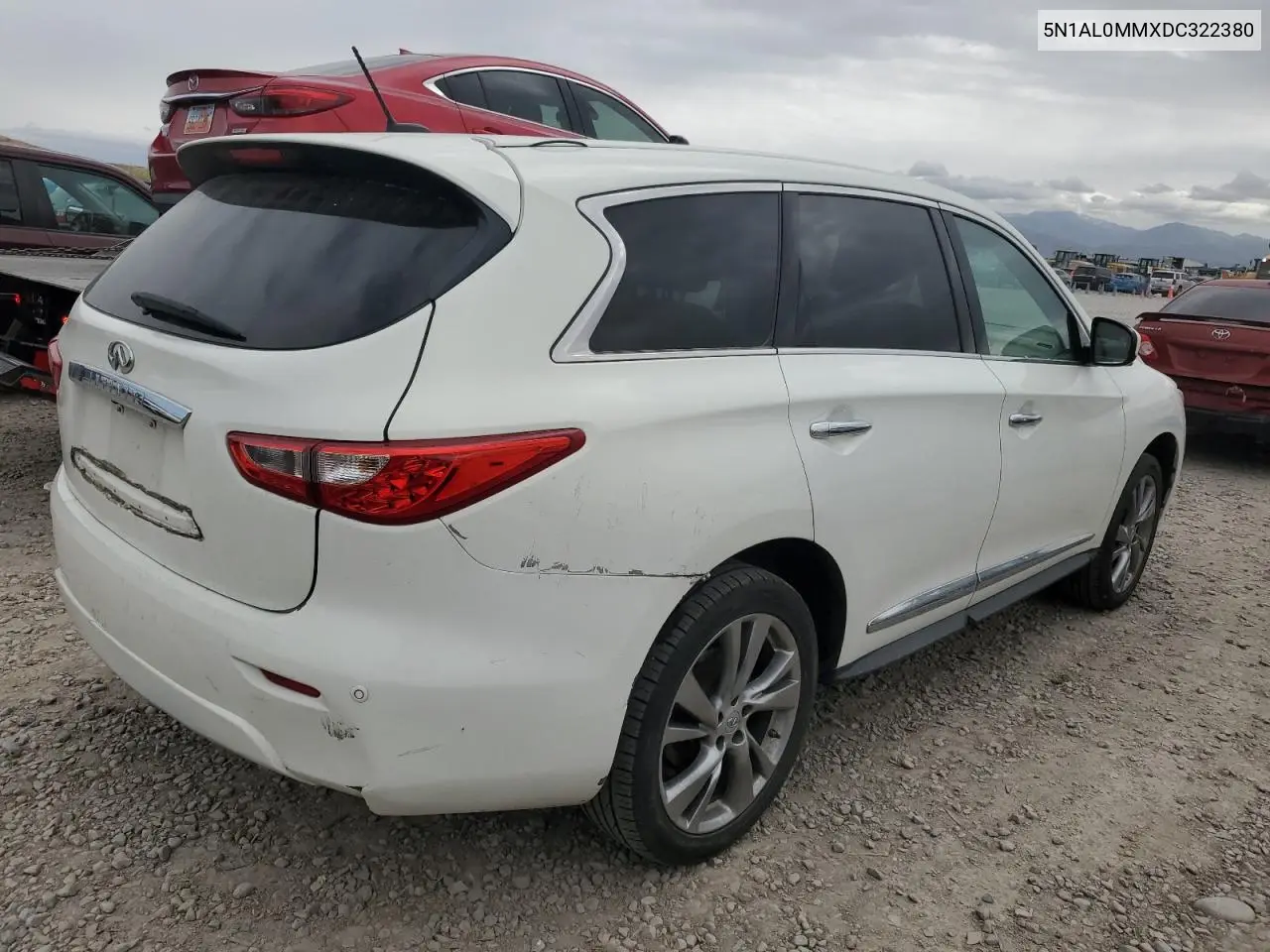 2013 Infiniti Jx35 VIN: 5N1AL0MMXDC322380 Lot: 56897865