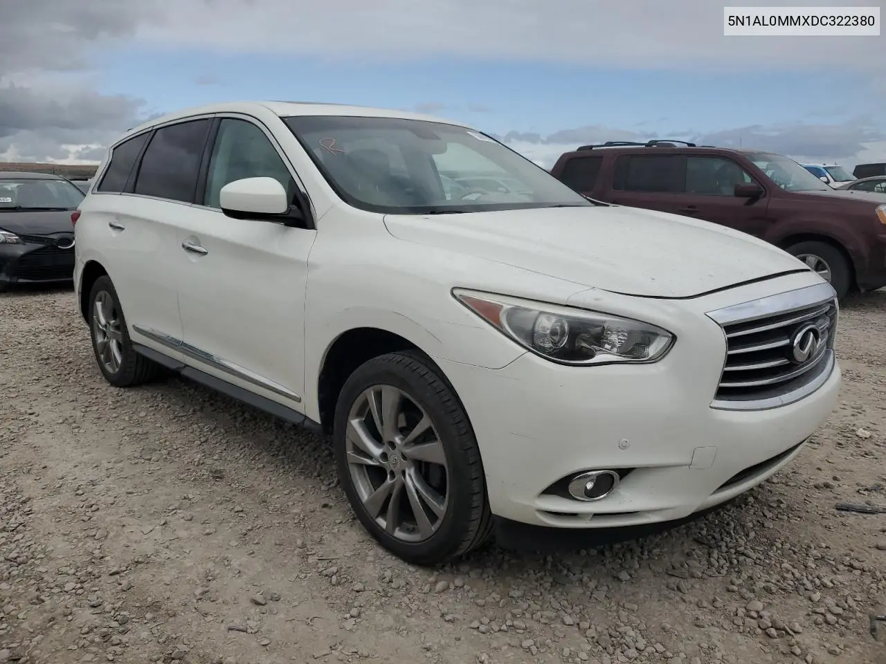 2013 Infiniti Jx35 VIN: 5N1AL0MMXDC322380 Lot: 56897865