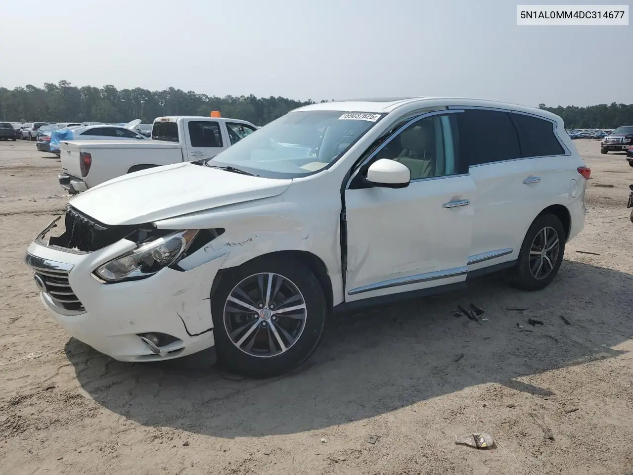 2013 Infiniti Jx35 VIN: 5N1AL0MM4DC314677 Lot: 59037625