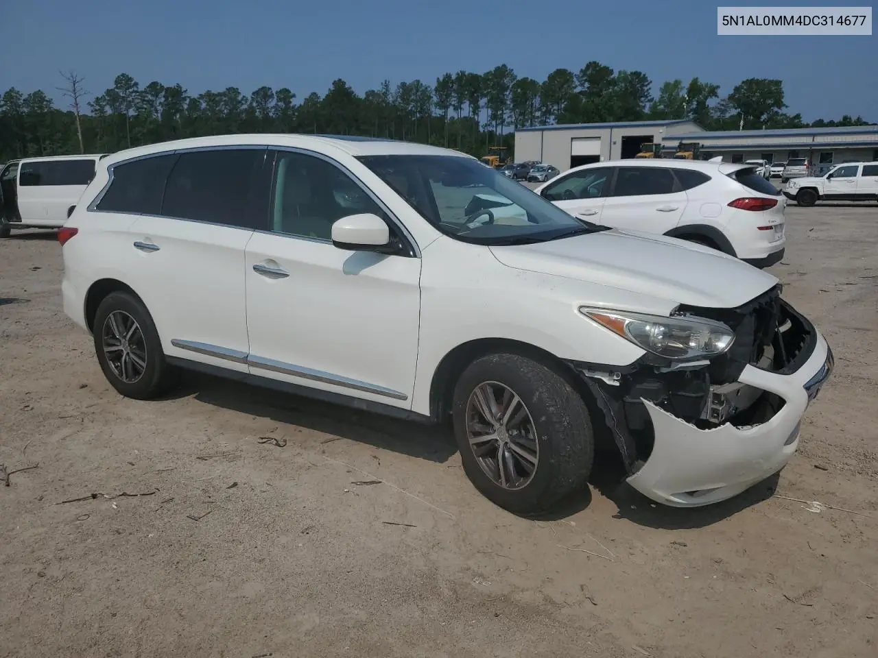 2013 Infiniti Jx35 VIN: 5N1AL0MM4DC314677 Lot: 59037625