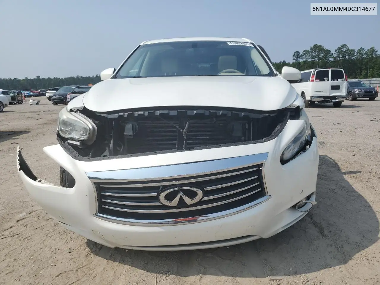 2013 Infiniti Jx35 VIN: 5N1AL0MM4DC314677 Lot: 59037625