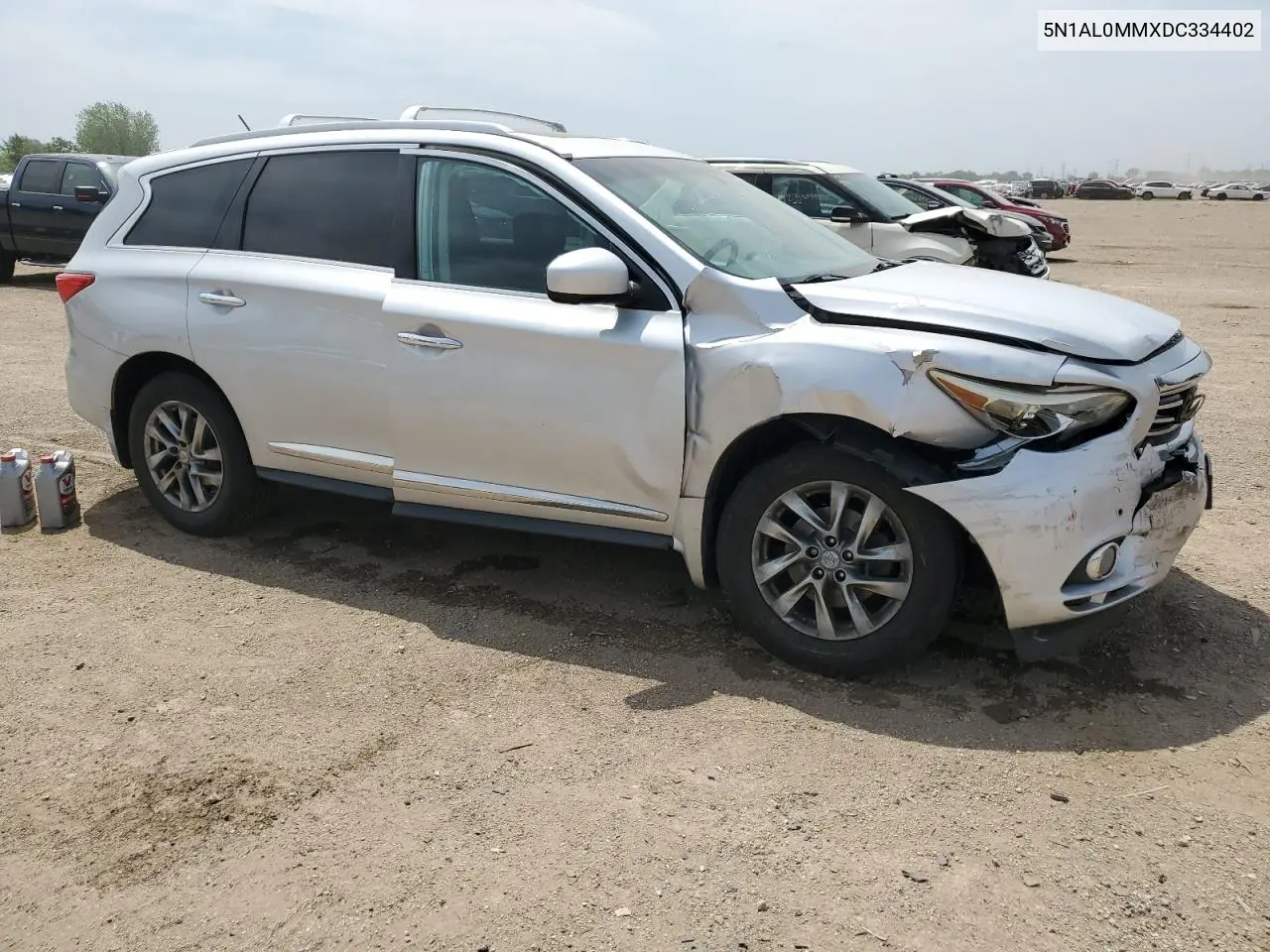 2013 Infiniti Jx35 VIN: 5N1AL0MMXDC334402 Lot: 59037825