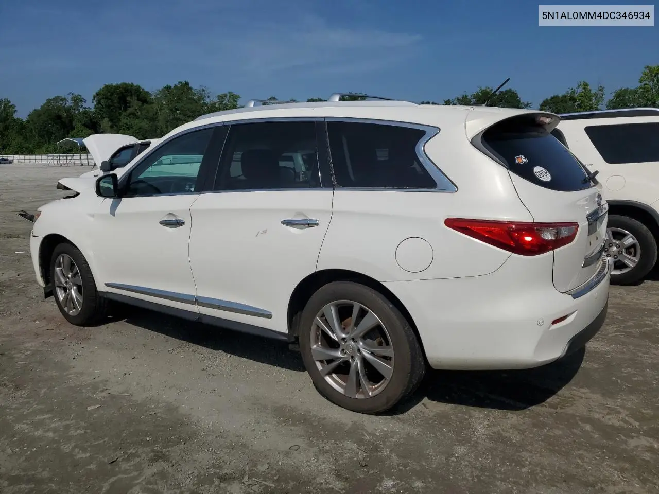 2013 Infiniti Jx35 VIN: 5N1AL0MM4DC346934 Lot: 59586955