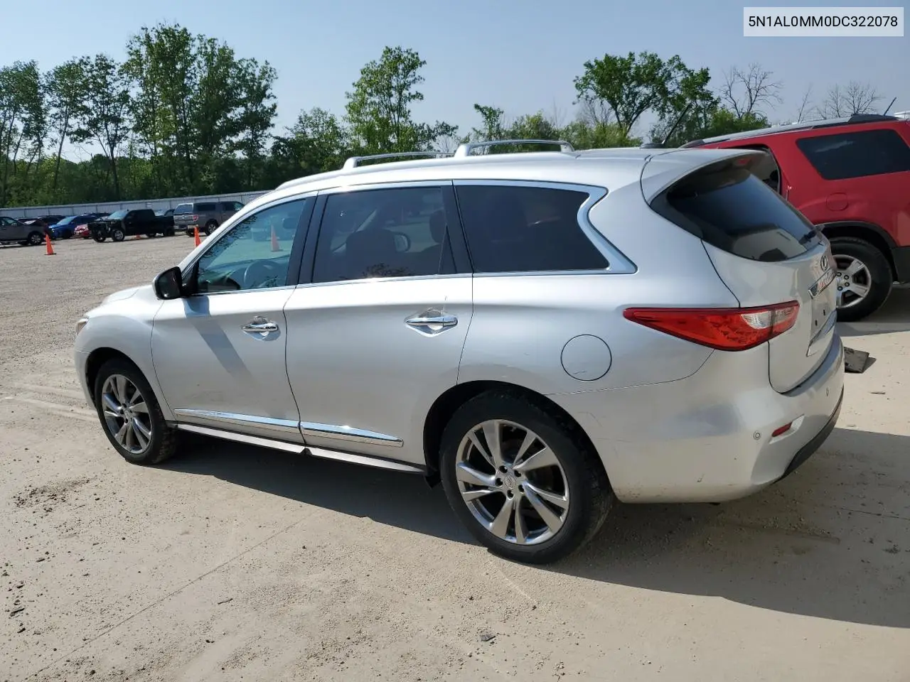 2013 Infiniti Jx35 VIN: 5N1AL0MM0DC322078 Lot: 59589375