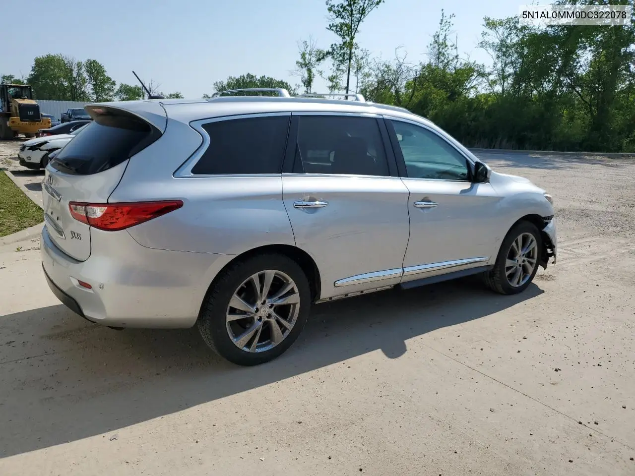 2013 Infiniti Jx35 VIN: 5N1AL0MM0DC322078 Lot: 59589375