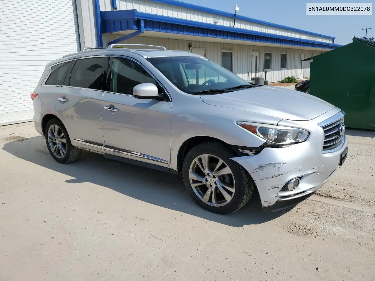 2013 Infiniti Jx35 VIN: 5N1AL0MM0DC322078 Lot: 59589375