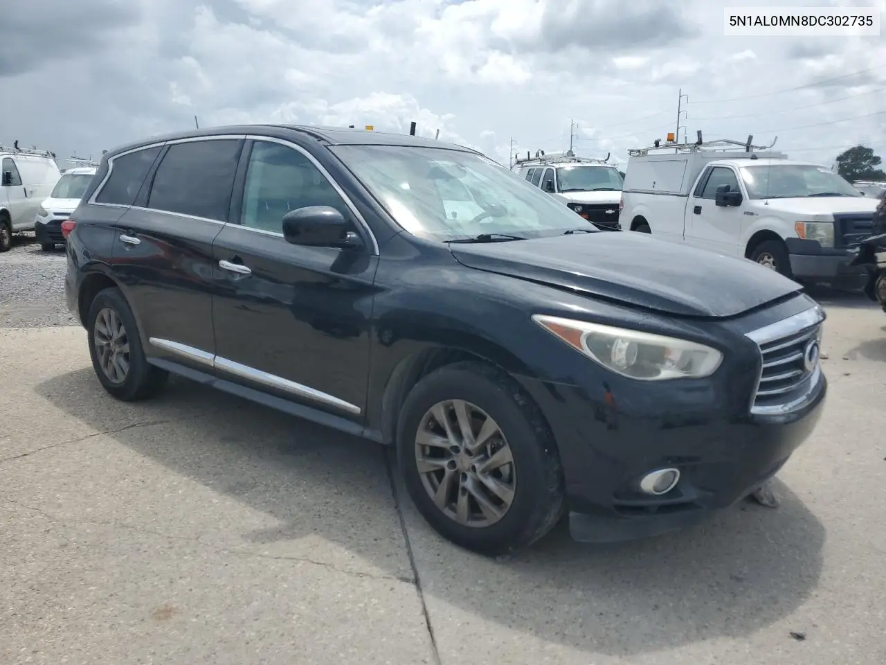 5N1AL0MN8DC302735 2013 Infiniti Jx35